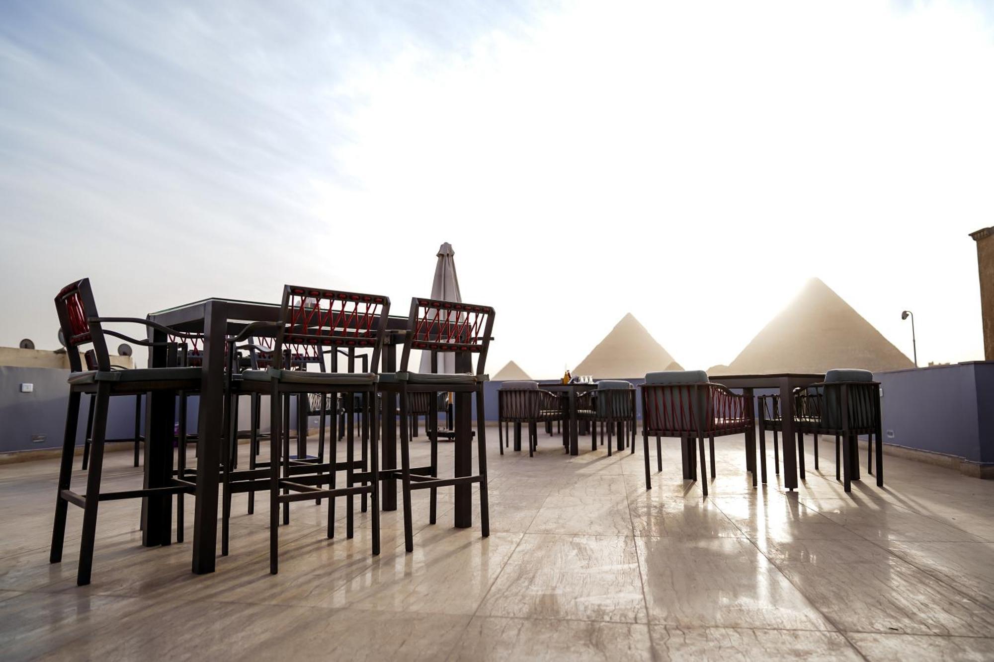 Pyramids Hotel Kafret el-Gabal 外观 照片