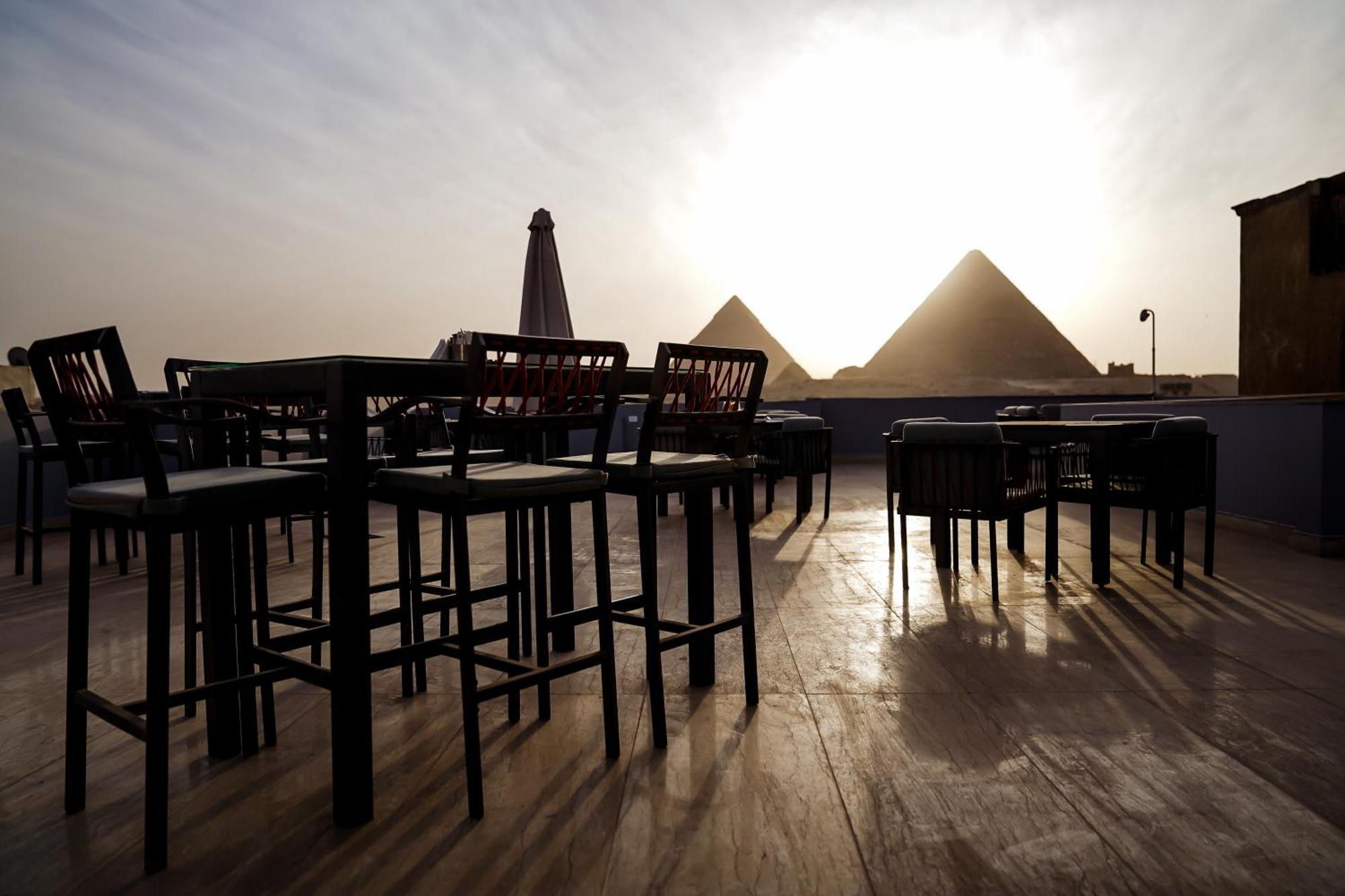 Pyramids Hotel Kafret el-Gabal 外观 照片