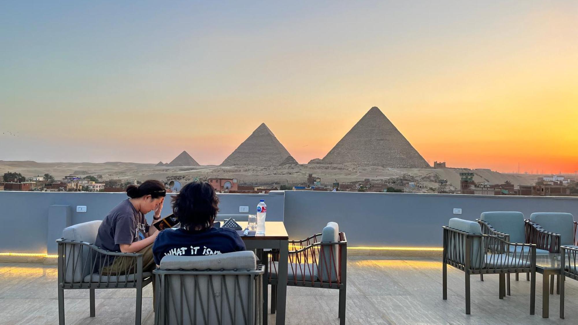 Pyramids Hotel Kafret el-Gabal 外观 照片